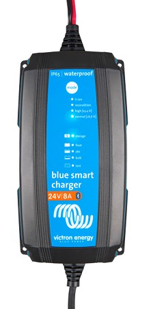 Victron Blue Smart IP65 Charger 24/8 + DC συνδετήρες