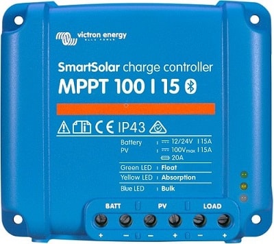 Victron SmartSolar 15A 100V MPPT