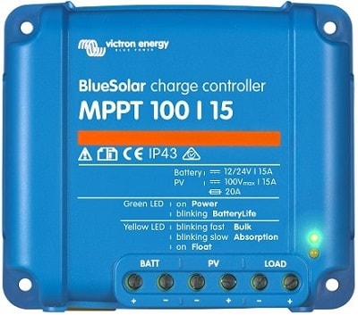 Victron BlueSolar 15A 100V MPPT