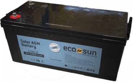 Eco-AGM VRLA 12V 240Ah C100