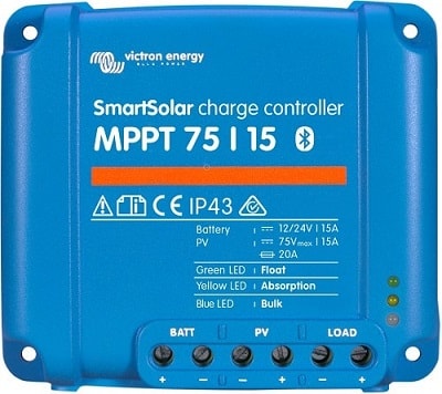 Victron SmartSolar 15A 75V MPPT