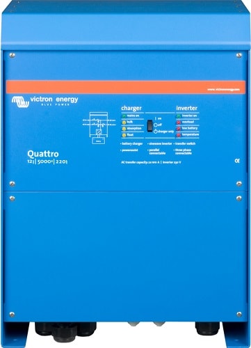 Victron Quattro 5000VA 12V 220A DC 100A AC