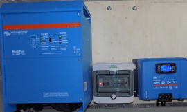 Για ημερήσια παραγωγή ως 16kWh (Μultiplus 3KVA - SOPzS 605Ah)