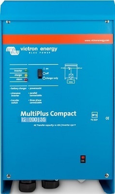 Victron MultiPlus C 800VA 12V 35A DC 16A AC