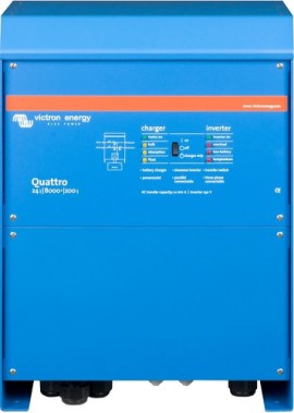 Victron Quattro 8000VA 24V 200A DC 100A AC