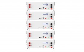 Για ημερήσια παραγωγή ως 40kWh (15 Sharp 415W, Sunlight Λιθίου LiFepo4 25kwh, Victron 10kva 48V)