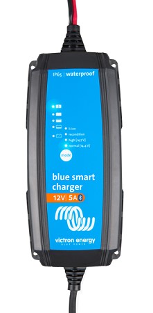 Victron Blue Smart IP65s Charger 12/5 + DC συνδετήρες