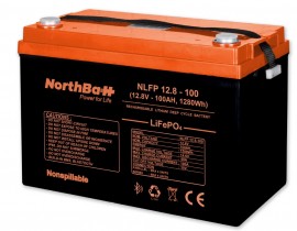 Northbatt NLFP (LiFePO4) 12.8V 100Ah